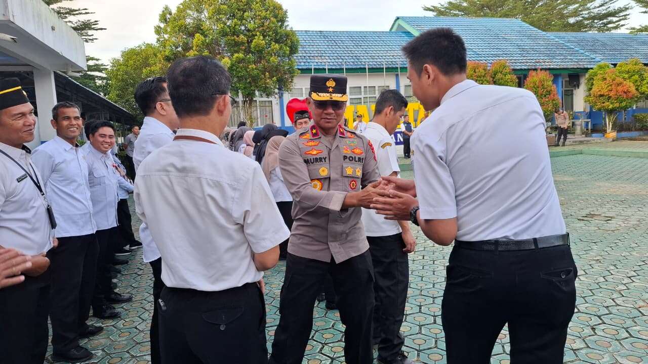 Apel Pagi bersama WAKAPOLDA Bangka Belitung
